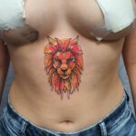 Tattoo mit Löwenmotiv