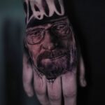 Handrücken Tattoo von Walter White