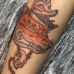 Tattoo mit Fuchsmotiv