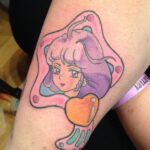 Tattoo mit Anime Motiv