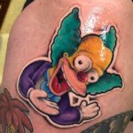 Krusty der Clown aus den Simpsons
